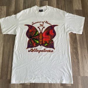 Vintage '96 Lollapalooza Summer of Noise Tee Sz XL